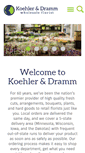 Mobile Screenshot of koehlerdramm.com